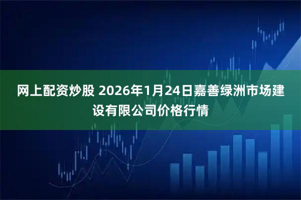 网上配资炒股 2026年1月24日嘉善绿洲市场建设有限公司价格行情